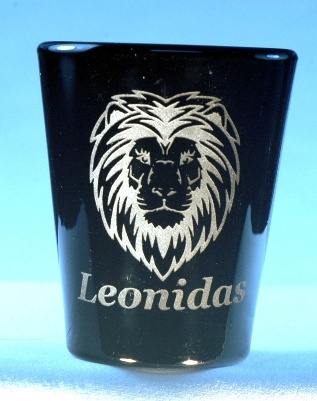 Lion Personalized Shot Glass